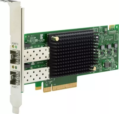 Kartë kontrolluese HPE SN1610E, 32Gb, 2 porta, Fibre Channel, Hewlett Packard Enterprise, R2J63A