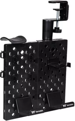 Pegboard gaming Thermaltake i vogël, çelik, i zi