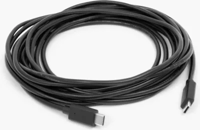 Kabëll USB C në USB C Owl Labs për Meeting Owl 3, 4.87m, i zi
