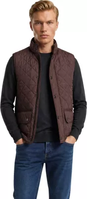 Jelek për meshkuj Barbour New Lowerdale Gilet 262MMGI0245, kafe e errët