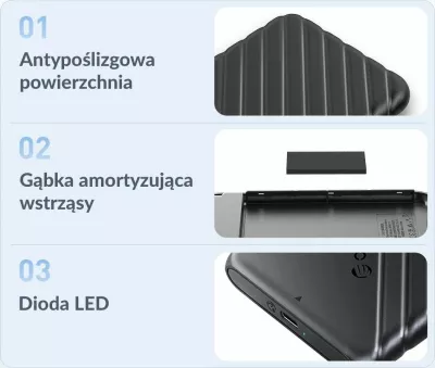 Kasë ekstern për HDD/SSD 2.5" Orico 25PW1C-C3-BK-EP, USB-C 3.2 Gen 1, SATA III, 6Gbps, e zezë