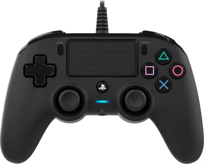 Kontroller PS4 me kabllo Nacon Compact, 3 m, vibro, touchpad, 3.5 mm, i zi
