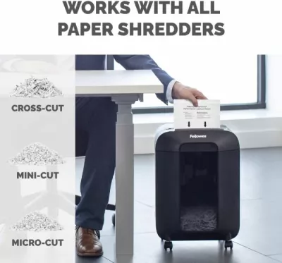 Fletë lubrifikuese për grirës dokumentesh Fellowes PowerShred Performance+ MPN 4025601, 10 copë