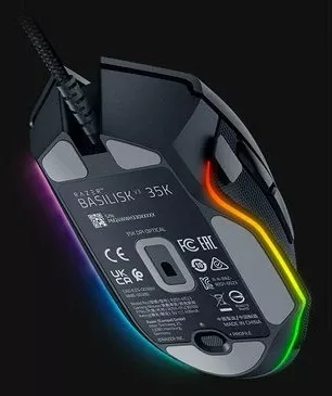 Maus Razer Basilisk V3 35K, 35000 DPI, 11 butona, i zi
