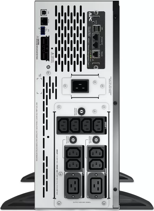 UPS APC Smart-UPS X SMX3000HVNC, 3000VA, 8x C13 + 2x C19, USB, e zezë