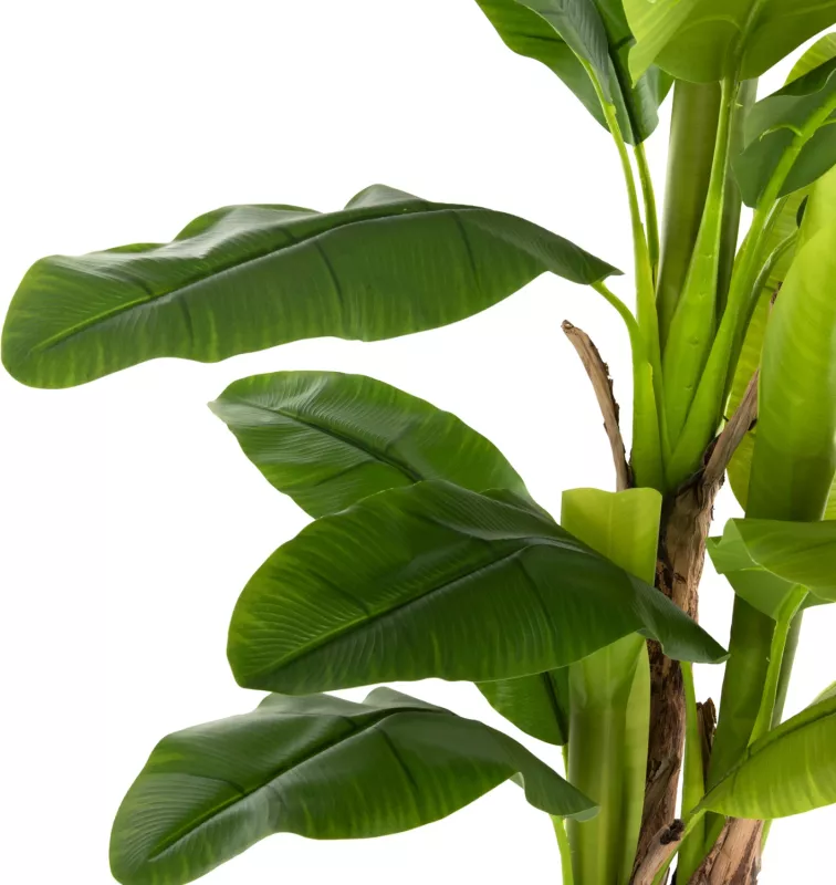 Bimë sintetike dekorative, pema banane në vazo, FH7977, 150H cm