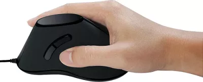 Maus vertikal ergonomik LogiLink, USB, 1000 DPI, 5 taste, i zi