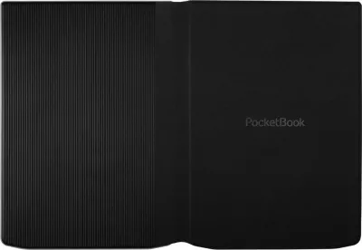Këllëf flip PocketBook InkPad 4 7.8", me mbyllje magnetike, eko-lëkurë, i zi