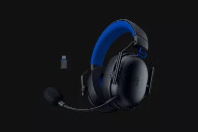 Kufje Razer BlackShark V3 X Hyperspeed për PlayStation, e zezë
