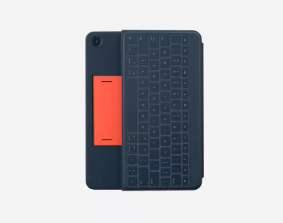 Mbështjellës me tastierë Logitech Rugged Combo 3 për iPad 7/8/9, QWERTY, Nordic, blu