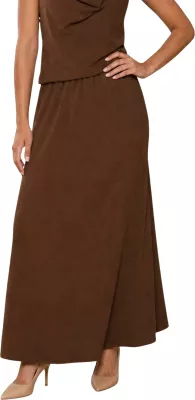Fund për femra I am Linea A crinkle 6598V78, kafe [Madhësia: S]