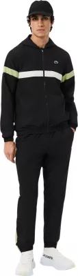 Trenerka për meshkuj Lacoste WH0219, e zezë/bardhë