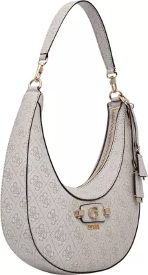Çantë krahu për femra Guess Coleen Logo Small SA HWSG97 49010, e bardhë