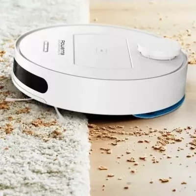 Fshesë robotike Rowenta RR7687WH X-plorer Series 75 0.40 L autonomi 150 min e bardhë