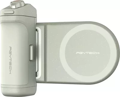 Mbajtës telefoni PGYTECH MagCam P-PG-036, me powerbank 3000mAh, me telekomandë Bluetooth, i gjelbër