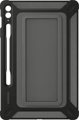 Mbështjellës Samsung Galaxy Tab S9 FE+ i zi, me pen loop dhe stand mode