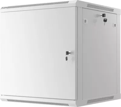 Kabinet për server Lanberg WF01-6612-00S, 19", (600x600x645.70mm), i bardhë
