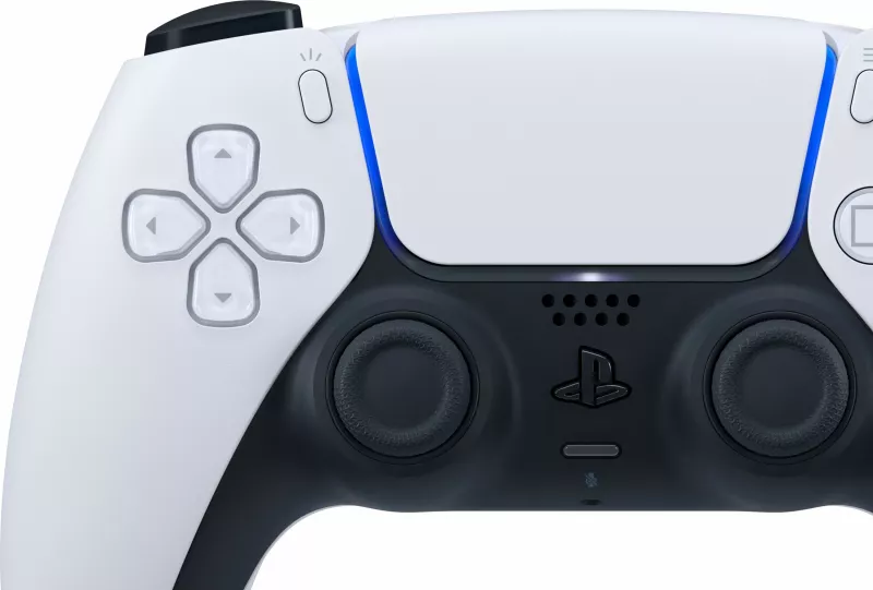 Gamepad Sony DualSense Wireless Controller V2, për PS5/PC/Android/iOS, wireless, bardhë/zi thumbnail 5