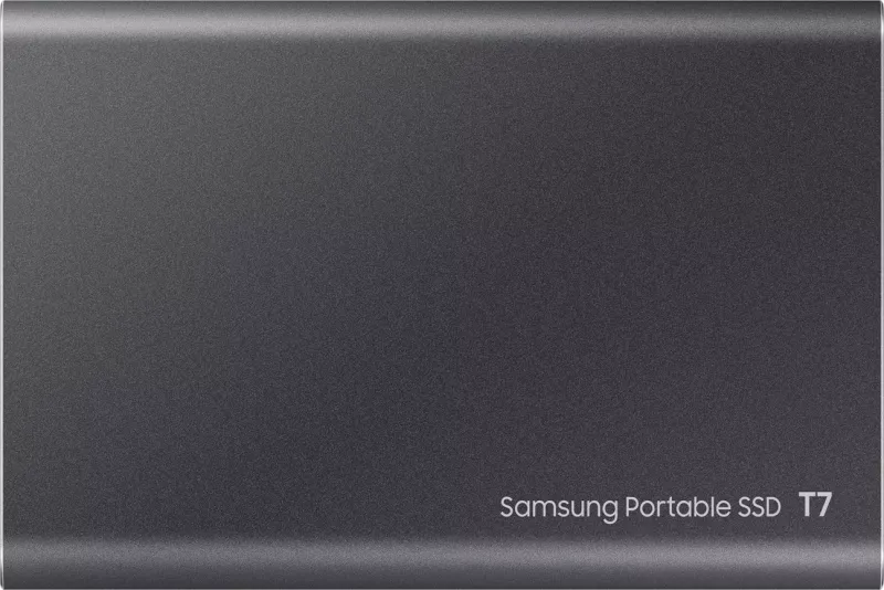 SSD portabël Samsung T7, 2 TB, USB Type-C 3.2 Gen 2, Gri