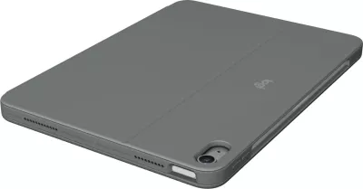 Tastierë me trackpad Logitech Combo Touch për iPad Air 11 M2, QWERTY spanjoll, Oxford Grey