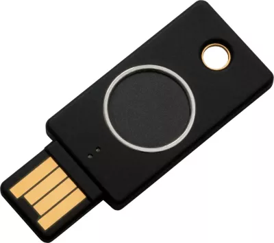 Pajisje sigurie YUBICO YubiKey Bio, USB A, e zezë