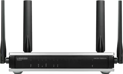 Router LANCOM 1780EW-4G+, Wi-Fi 5, Dual-band, Ethernet LAN, 4G, Ngjyrë e zezë dhe gri