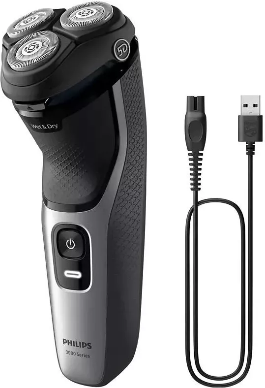 Rrobaqepës Philips S3143/00, ngjyrë zi-argjendi