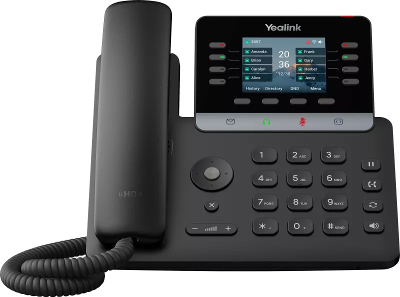 Telefon VoIP Yealink SIP-T73W, ekran 2.8", Wi‑Fi, Bluetooth, Gigabit, PoE, i zi