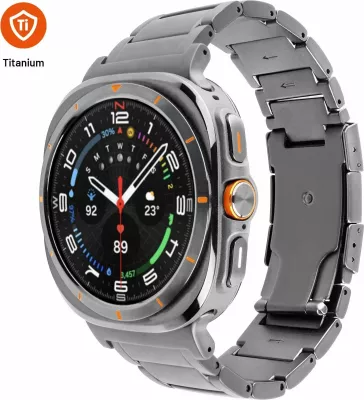 Rrip titani Fixed për Samsung Galaxy Watch Ultra, argjendtë, 1 copë