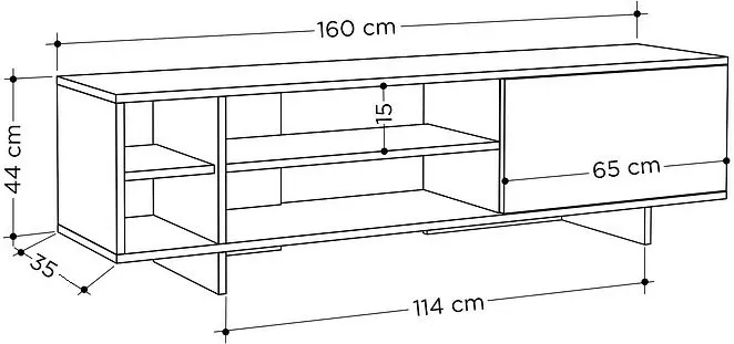 TV Komodë Sharp thumbnail 4