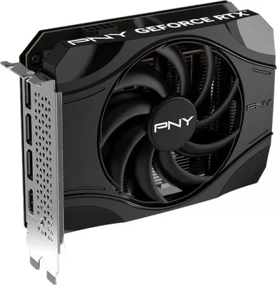 Kartelë grafike PNY RTX 5050, 8GB GDDR6, single fan, e zezë