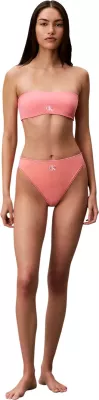 Bikine për femra Calvin Klein Jeans LV00Q61147, rozë pudër [Madhësia: L]