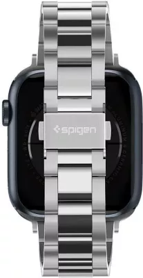 Rrip ore Spigen Modern Fit çelik inox për Apple Watch 4/5/6/7/8/SE 38/40/41 mm, argjend, 1 copë