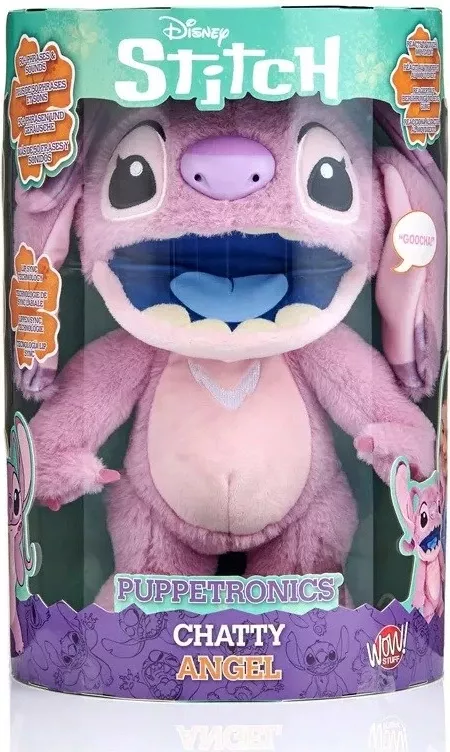 Kukull interaktive Wow Stuff Disney Real FX Chatty Angel, rozë