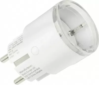 Prizë smart Shelly Plug PM Gen3, Plug&Play, e bardhë