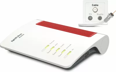 Router AVM FRITZ!Box 6670, Wi-Fi 7, Dual-band, Ethernet LAN, Bardhë