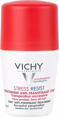 Antiperspirant roll-on për femra Vichy Intense Stress-Resist 50ml