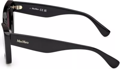 Syze dielli për femra Max Mara GLIMPSE5 MM0099 01A, të zeza [Ngjyra: 50]