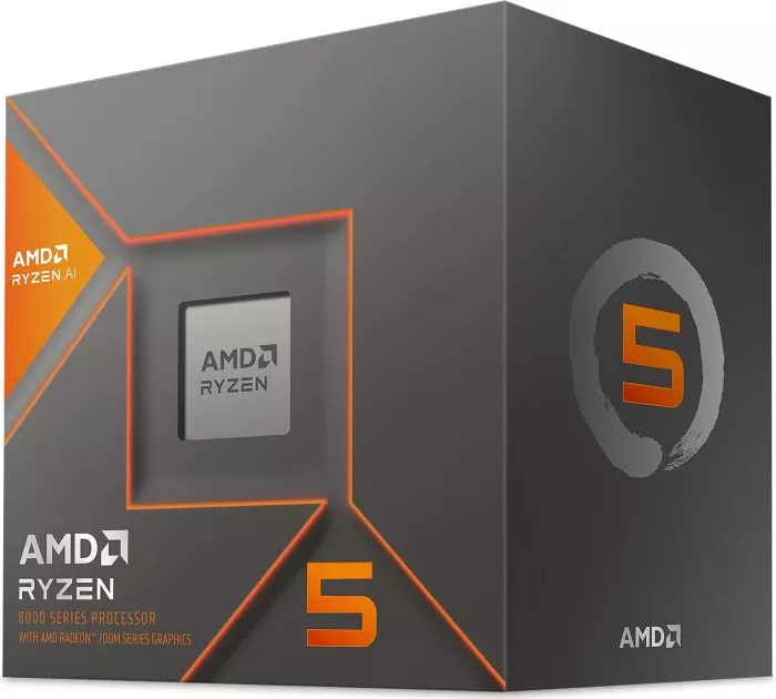 Procesor AMD Ryzen 5 8600G, AM5, 6 bërthama/12 fije, 4.3-5.0GHz, Radeon 760M iGPU, 65W, BOX