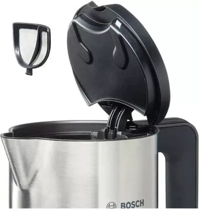 Çajnik Bosch TWK8611P, 1.5 L, 2400 W, Anthracite