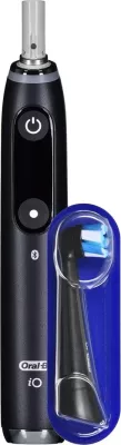 Furçë dhëmbësh elektrike Braun Oral-B iO Series 9 Duo Pack, me bateri të integruar, e zezë dhe rozë, set prej 2 copësh