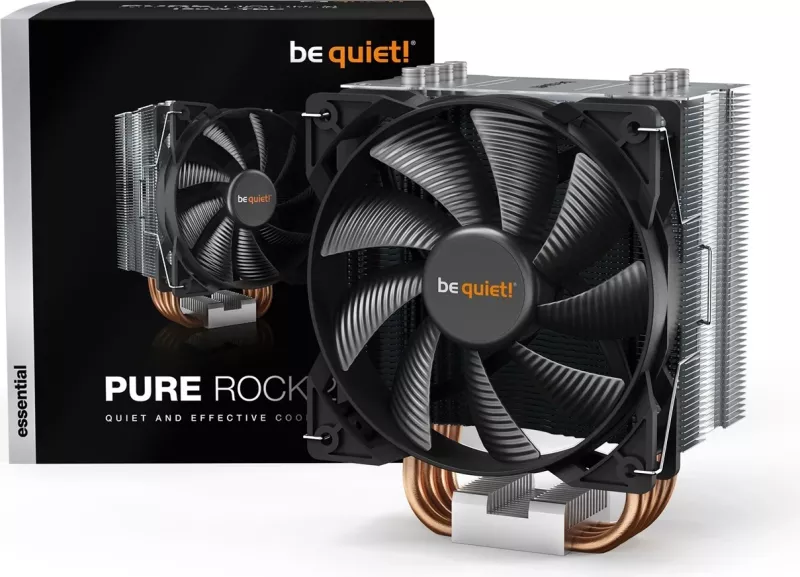 Ftohës kompjuteri Pure Rock 2 CPU 120mm PWM Fan, për Intel Socket ILM, për AMD Socket