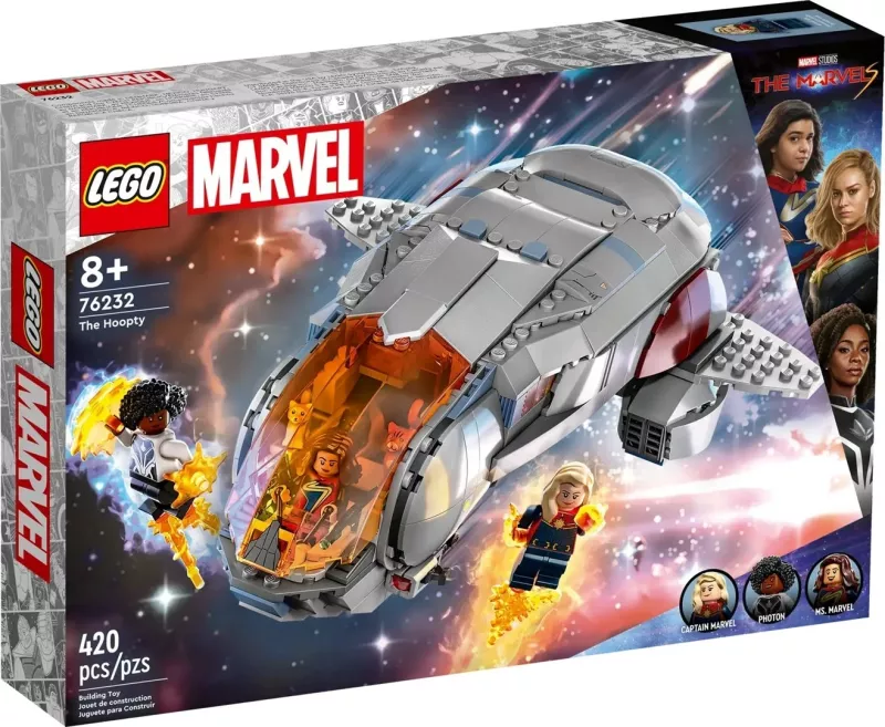 Set LEGO Marvel The Hoopty 76232 me 3 minifigura