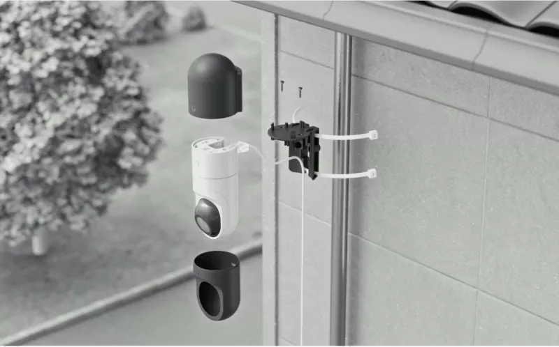 Mbajtës kamerash Ubiquiti UACC-Flex-Cam-PWM, 3 copë, e zezë