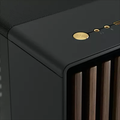 Kasë Fractal Design FD-C-NOR1X-02, Midi Tower, ATX, EATX, micro ATX, Micro-ITX, e zezë, qymyr
