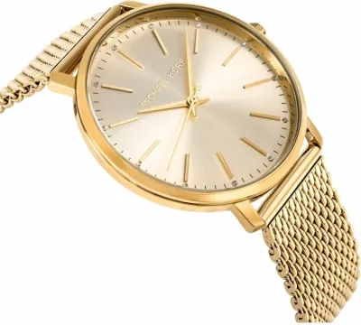 Orë dore femrash Michael Kors Pyper MK4339, e artë, me kuti