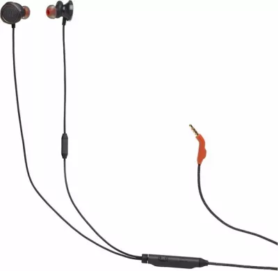 Kufje gaming me kabllo JBL Quantum 50, in-ear, mikrofon i integrum, kontroll volum/mute, 3.5mm, të zeza