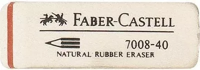 Gomë fshirëse Faber-Castell 180840, e bardhë