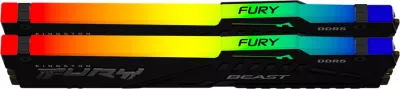 RAM Memorje Kingston FURY Beast RGB EXPO 64GB (2x32GB) DDR5 6000MT/s CL30 DIMM kit 2