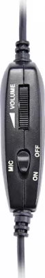Kufje Chat Nacon Gaming Bigben PS4 Communicator, 3.5 mm, me kabllo 1.2 m, për PS4, e zezë